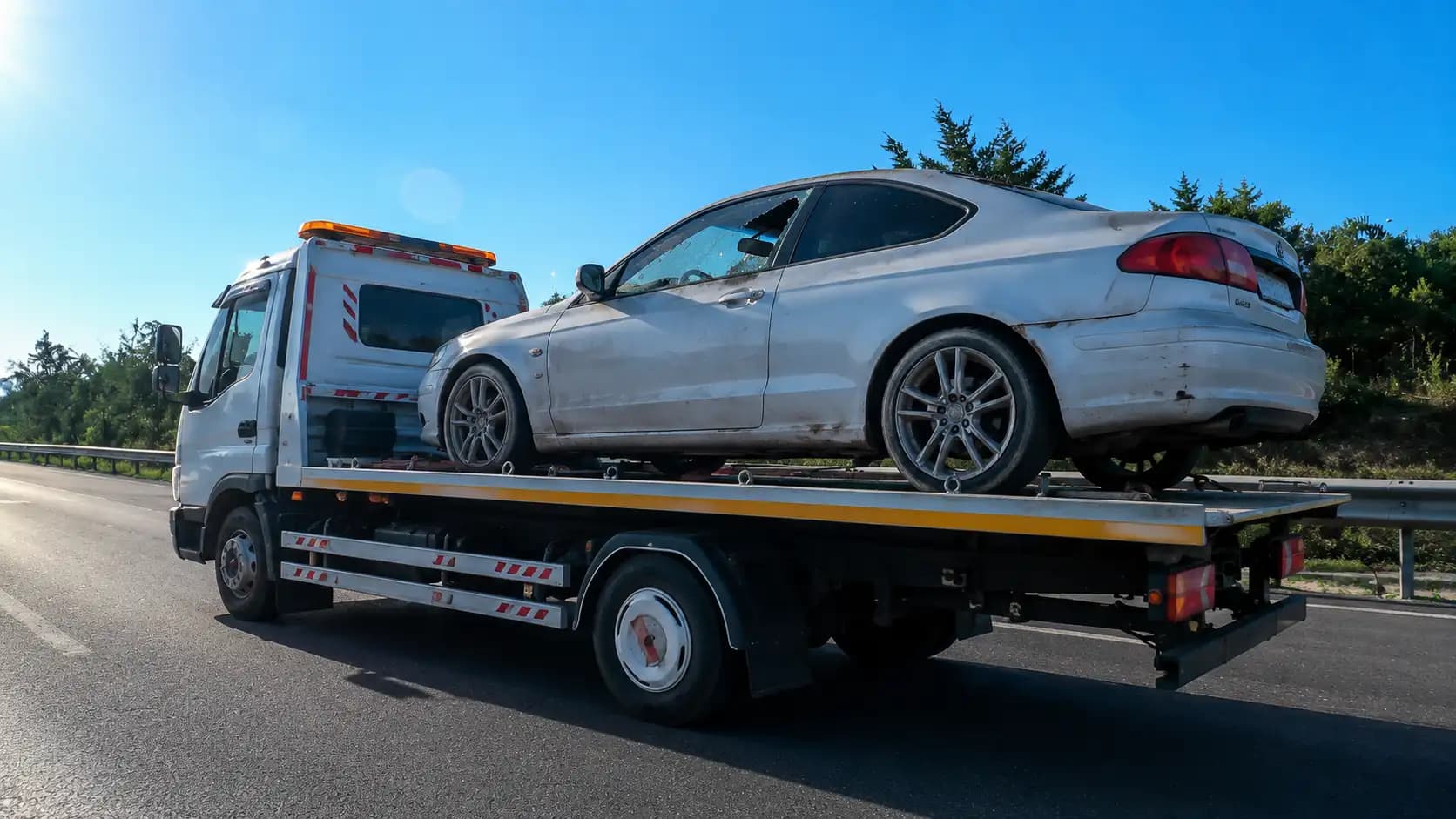 Truck removal pickup service